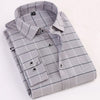 Printed Plaid Polka Dot Men Shirt Long-Sleeved Casual Shirts For Men